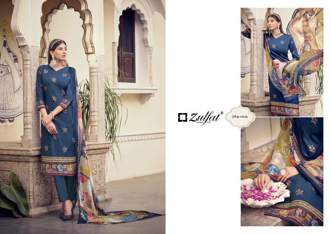 Tamanna Vol 3 By Zulfat Cotton Dress Material Catalog